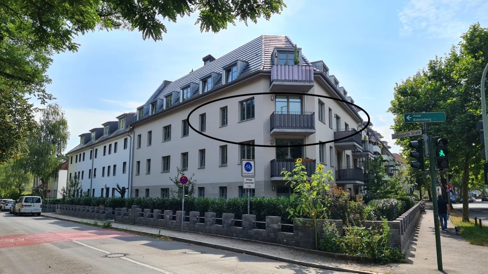 Wohnung zur Miete 1.900 € 3 Zimmer 86,3 m²<br/>Wohnfläche 2.<br/>Geschoss Stahnsdorfer Straße 1b, Babelsberg - Süd Potsdam 14482