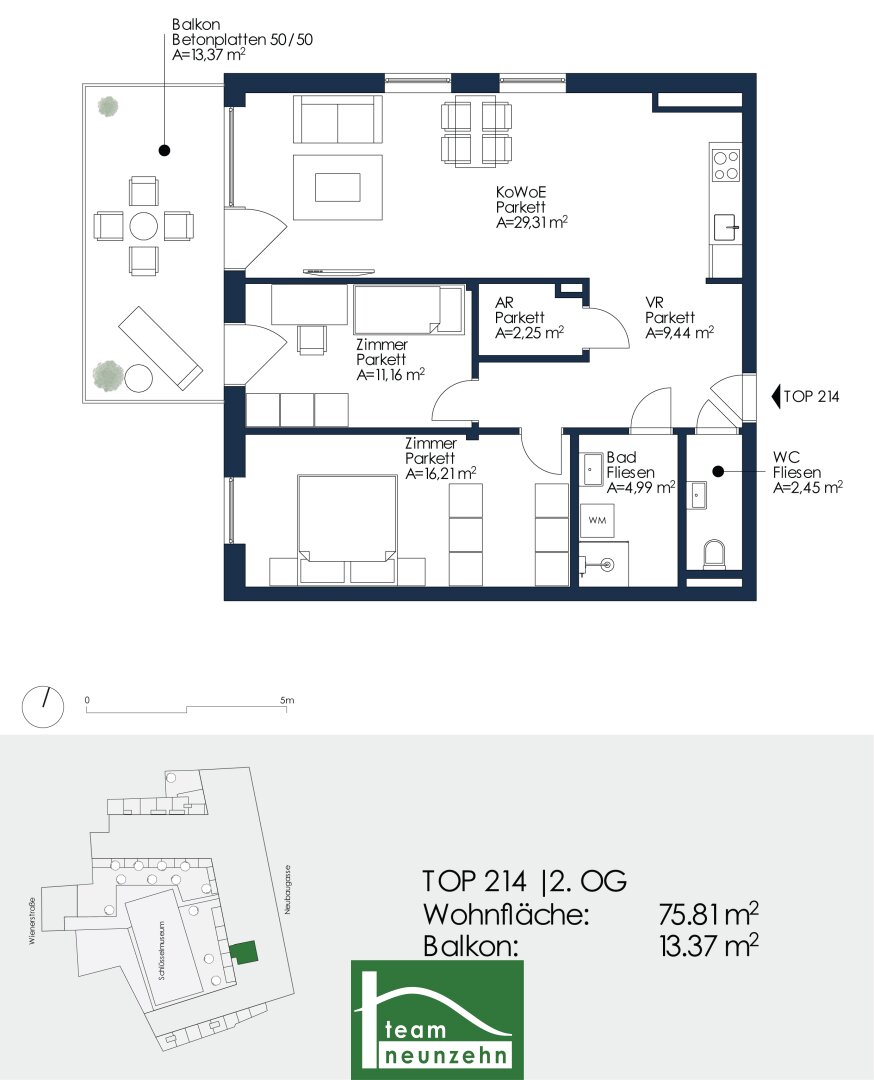 Wohnung zur Miete 860 € 3 Zimmer 75,8 m²<br/>Wohnfläche 2.<br/>Geschoss Neubaugasse 43 Lend Graz 8020