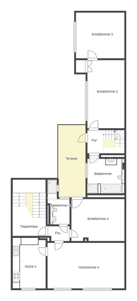 Mehrfamilienhaus zum Kauf als Kapitalanlage geeignet 309.000 € 9 Zimmer 293,7 m²<br/>Wohnfläche 234,3 m²<br/>Grundstück Wanheimerort Duisburg 47055