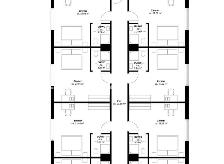 Haus zum Kauf 1.400.000 € 21 Zimmer 3.128 m² Grundstück frei ab sofort Baabe 18586