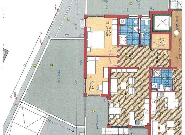 Wohnung zum Kauf 349.000 € 3,5 Zimmer 87,7 m² Frittlingen 78665