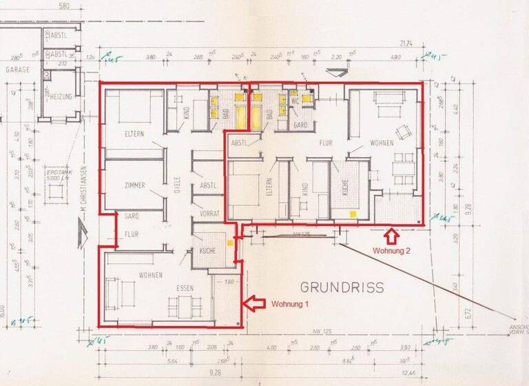 Mehrfamilienhaus zum Kauf 315.000 € 7 Zimmer 197,4 m² 943 m² Grundstück Leck 25917