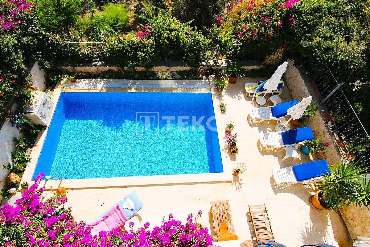 Immobilie in Paitzdorf - Maisonette-Wohnung mit Meerblick nahe des Zentrums von Kas in Antalya - Bild 3