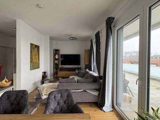 Penthouse zur Miete 1.295 € 3 Zimmer 80,3 m² 3. Geschoss frei ab 01.02.2026 Stuttgarter Straße 127 Bietigheim Bietigheim-Bissingen 74321