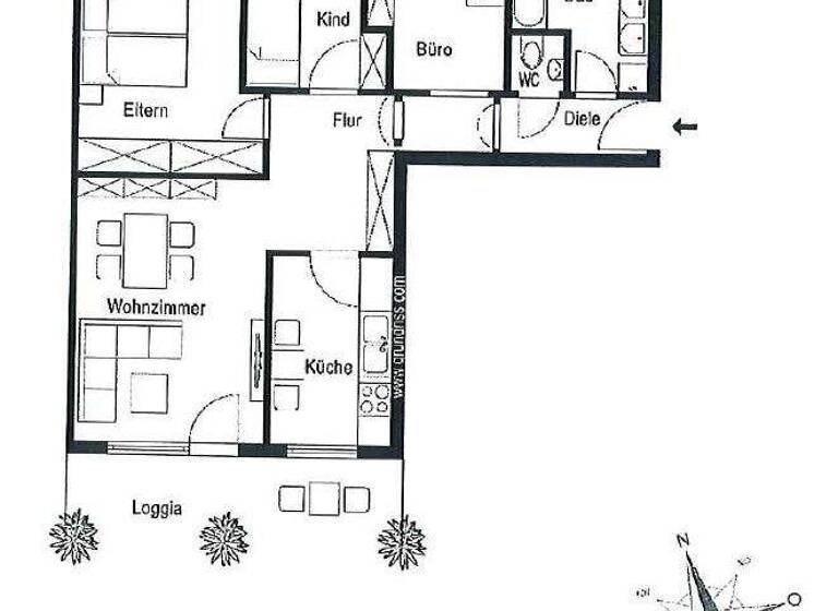 Wohnung zum Kauf 550.000 € 4 Zimmer 90 m² 2. Geschoss Kolpingstraße 24 Dachau 85221