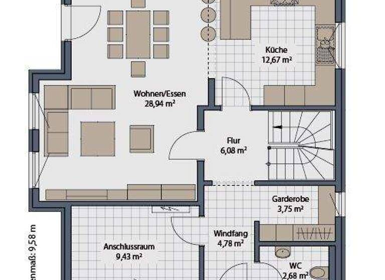 Einfamilienhaus zum Kauf provisionsfrei 435.704 € 4 Zimmer 134,1 m² 621 m² Grundstück Lenzkirch 79853