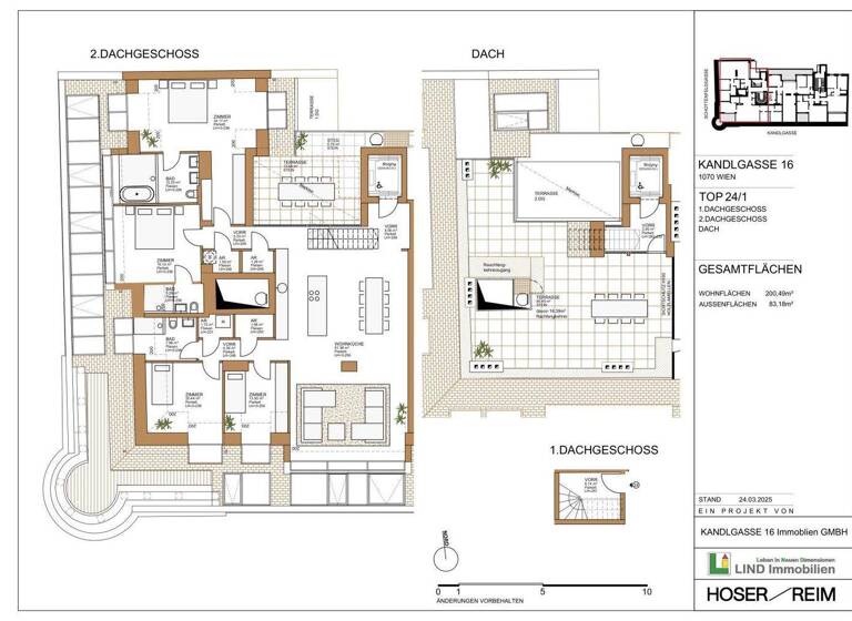 Wohnung zum Kauf - Erstbezug 3.300.000 € 5 Zimmer 200,5 m² Wien 1070