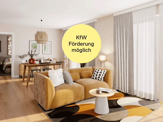 Wohnung zum Kauf - Neubau provisionsfrei 535.900 € 2 Zimmer 76,5 m² 4. Geschoss Fuchshofstraße 52 Ost Ludwigsburg 71638