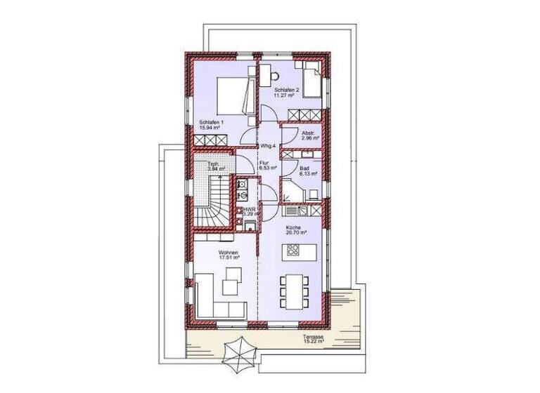Wohnung zum Kauf provisionsfrei 359.000 € 3 Zimmer 92 m² Nadorst Oldenburg 26127