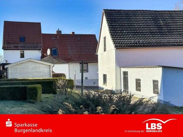 Einfamilienhaus zum Kauf 65.000 € 3 Zimmer 98 m² 1.824 m² Grundstück Billroda Finne 06647