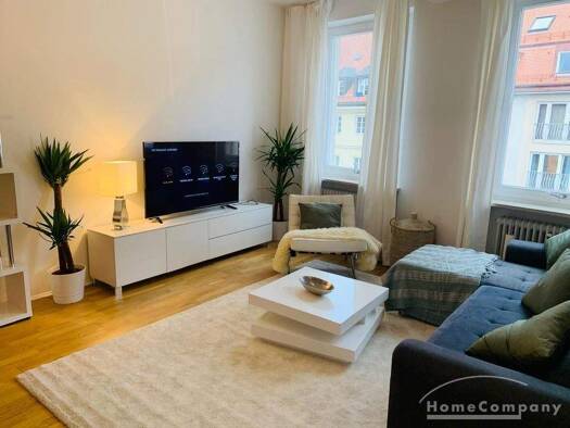 Wohnung zur Miete Wohnen auf Zeit 2.100 € 2 Zimmer 60 m² frei ab 01.08.2026 Altstadt-Lehel München 80331