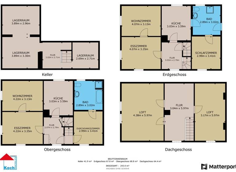 Einfamilienhaus zum Kauf 371.000 € 8 Zimmer 171 m² 419 m² Grundstück Mörsch Rheinstetten / Mörsch 76287