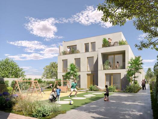 Penthouse zum Kauf - Neubau provisionsfrei 392.000 € 2 Zimmer 55,6 m² 1. Geschoss Niederschönhausen Berlin 13156