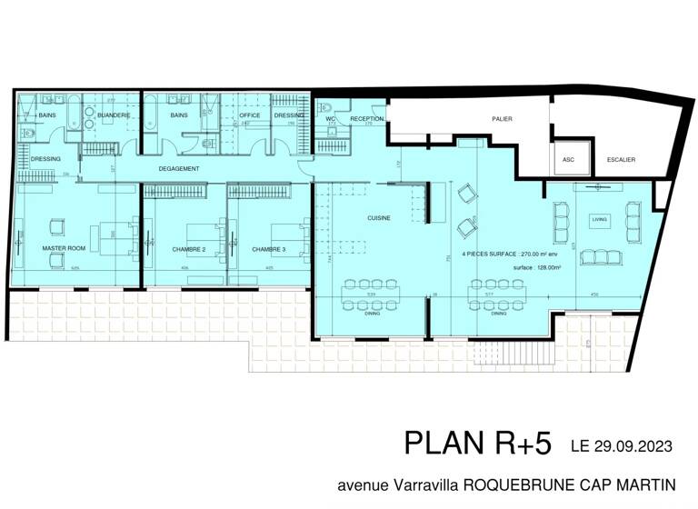 Wohnung zum Kauf 4.000.000 € 5 Zimmer 270,4 m² Cap Martin ROQUEBRUNE CAP MARTIN 06190