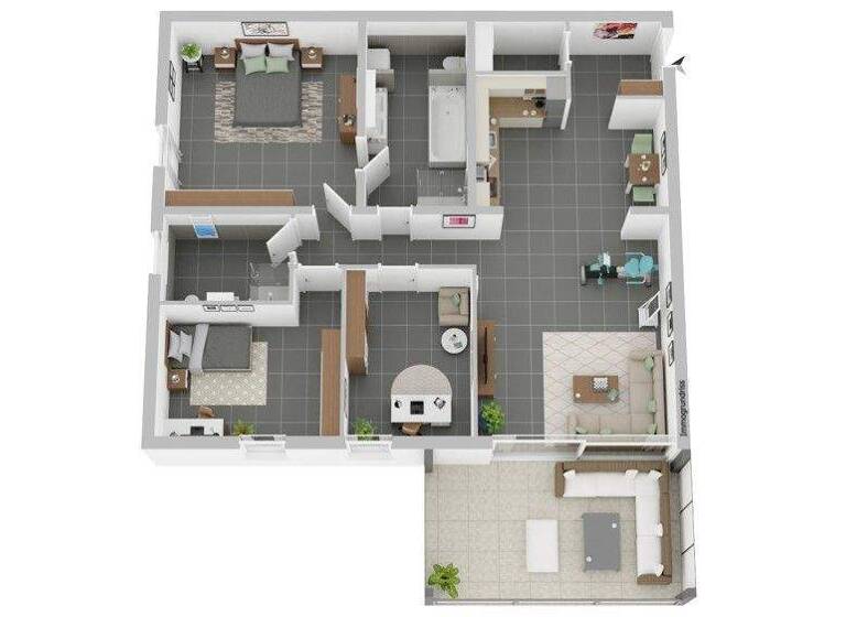 Wohnung zum Kauf 655.000 € 4 Zimmer 123 m² Damm Aschaffenburg 63741