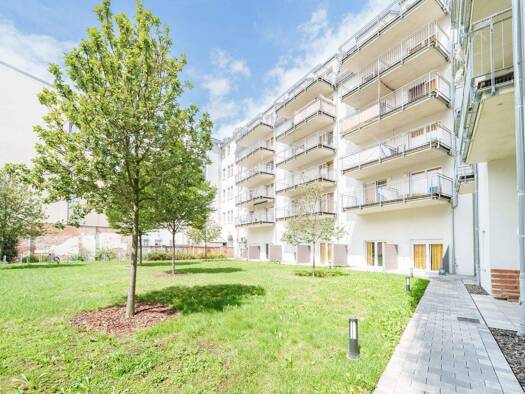 Studio zur Miete 450 € 1 Zimmer 26,8 m² 4. Geschoss frei ab sofort Bautzner Straße 24 Innere Neustadt Dresden 01099