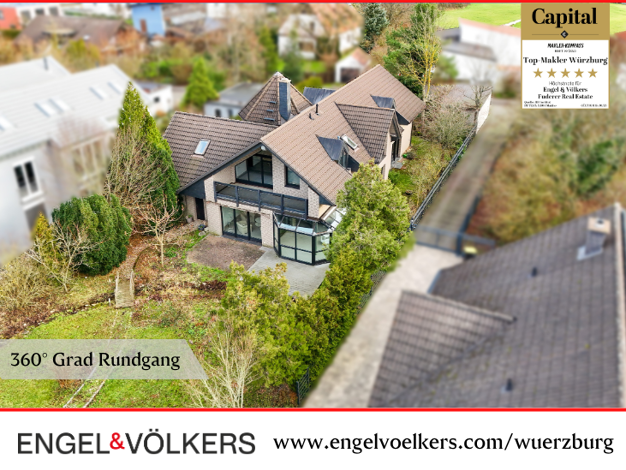 Einfamilienhaus zum Kauf 995.000 € 6 Zimmer 248 m² 1.190 m² Grundstück Höchberg 97082