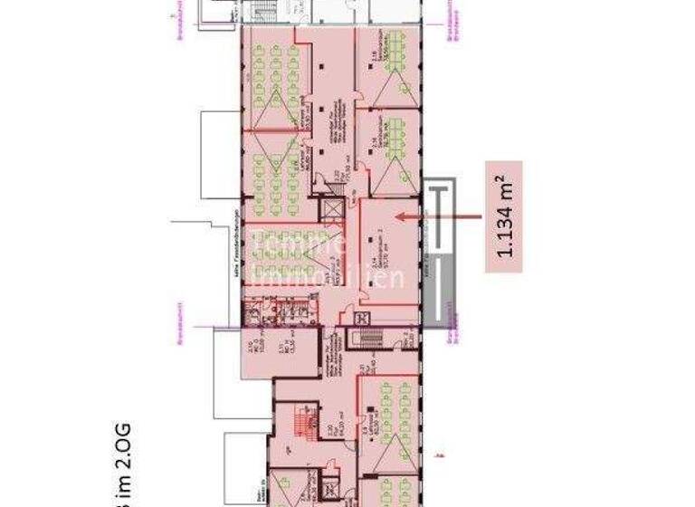 Bürofläche zur Miete provisionsfrei 10,50 € 1.100 m² Bürofläche teilbar ab 1.100 m² Schniegling Nürnberg 90427