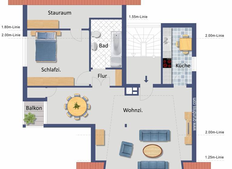 Mehrfamilienhaus zum Kauf 429.000 € 8 Zimmer 225 m² 759 m² Grundstück Flieden 36103