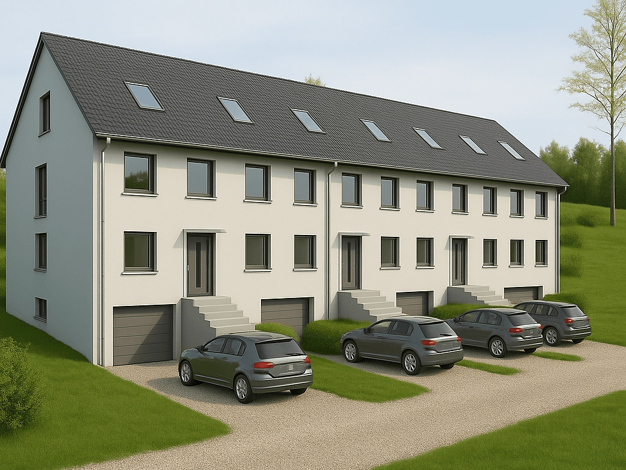 Reihenmittelhaus zum Kauf - Erstbezug provisionsfrei 599.000 € 5 Zimmer 140 m² 180 m² Grundstück Niederweiler Müllheim im Markgräflerland 79379