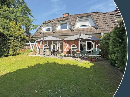 Doppelhaushälfte zum Kauf 998.000 € 6,5 Zimmer 173 m² 560 m² Grundstück Poppenbüttel Wandsbek 22391