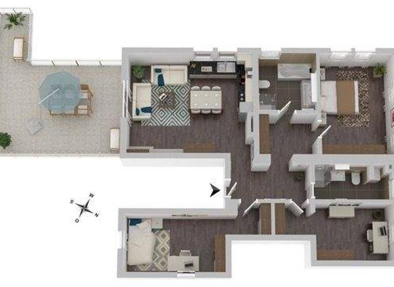 Wohnung zum Kauf 505.000 € 4 Zimmer 130 m² Heppenheim Heppenheim (Bergstraße) 64646