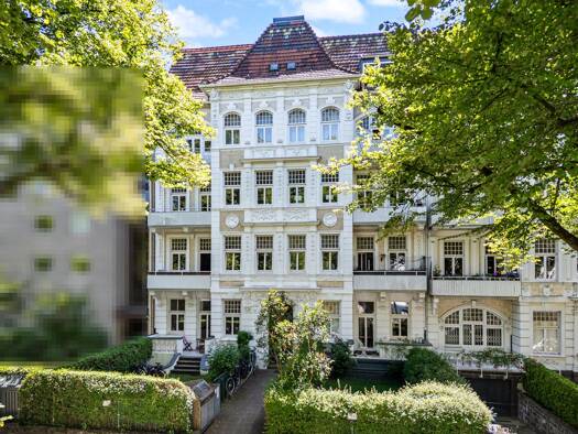 Mehrfamilienhaus zum Kauf als Kapitalanlage geeignet 4.690.000 € 1.045 m² 599 m² Grundstück Harvestehude Eimsbüttel 20144