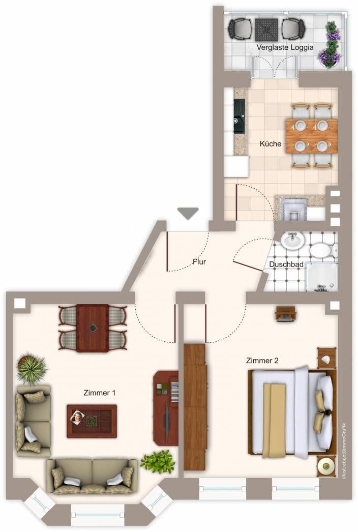 Wohnung zur Miete 618 € 2 Zimmer 49,5 m²<br/>Wohnfläche 2.<br/>Geschoss 01.04.2025<br/>Verfügbarkeit Südfriedhof Bezirk 5 Kiel 24114