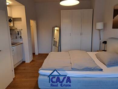 Wohnung zur Miete Wohnen auf Zeit 1.300 € 1 Zimmer 24 m² frei ab sofort Frankfurt am Main / Sachsenhausen 60599
