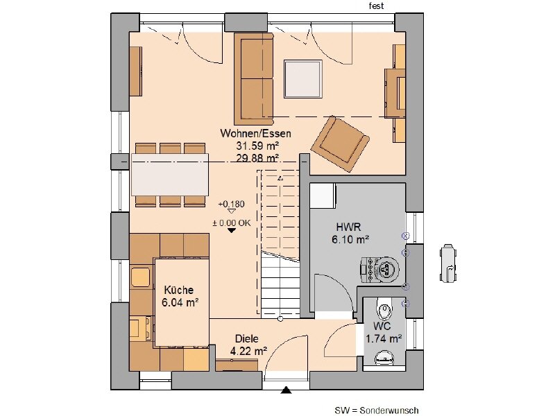 Einfamilienhaus zum Kauf 439.047 € 2 Zimmer 87 m²<br/>Wohnfläche 556 m²<br/>Grundstück Medingen Ottendorf-Okrilla 01458