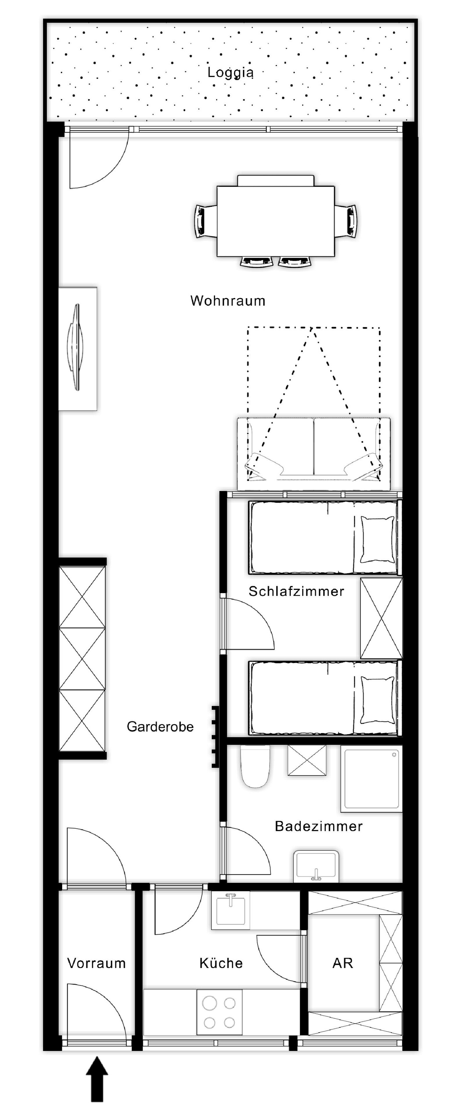 Wohnung zum Kauf 219.000 € 2 Zimmer 50 m²<br/>Wohnfläche Bad Gastein 5640