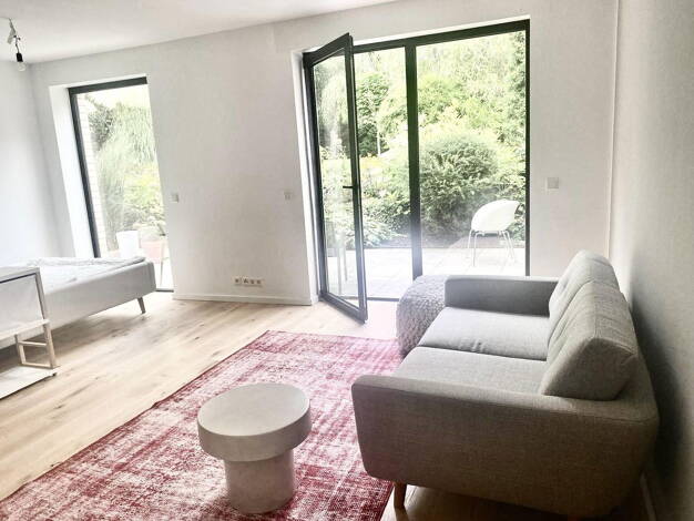 Wohnung zur Miete 1.100 € 1 Zimmer 44 m² EG frei ab 01.10.2025 Roßpfad 24 Wittlaer Düsseldorf 40489