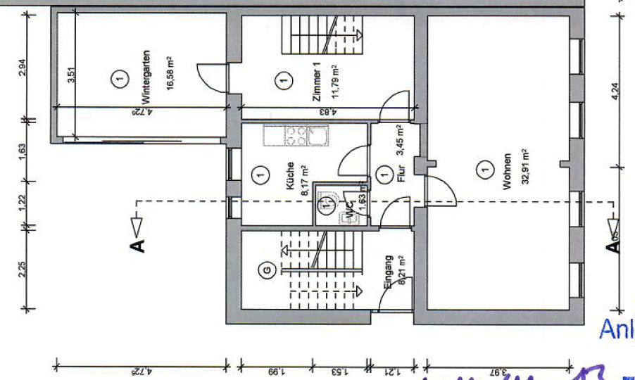 Wohnung zum Kauf 163.200 € 5 Zimmer 137 m²<br/>Wohnfläche West Neumünster 24534