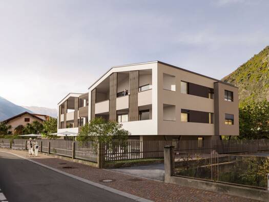 Terrassenwohnung zum Kauf - Erstbezug 3 Zimmer 57 m² frei ab 31.05.2027 Seilbahnweg 25 Latsch 39021