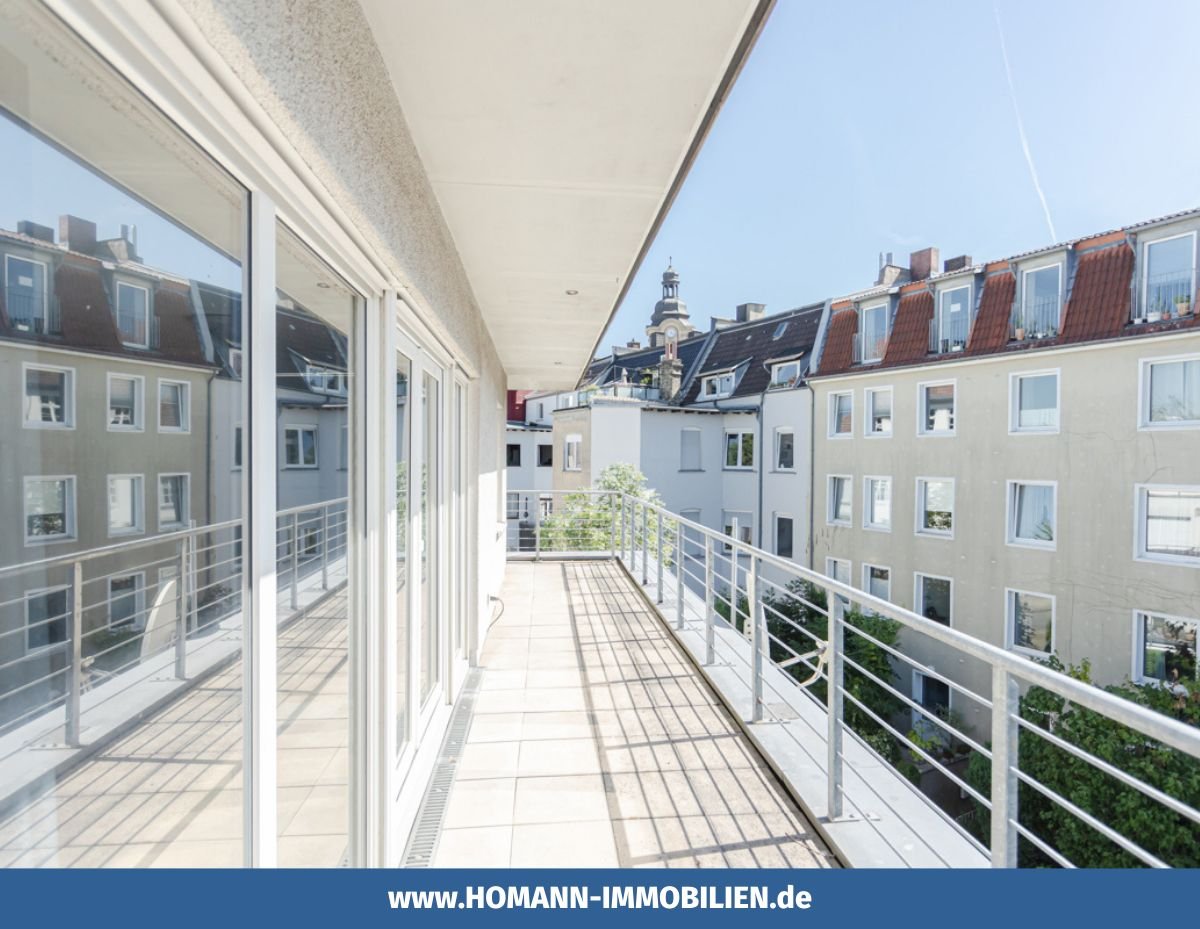 Penthouse zum Kauf 595.000 € 3 Zimmer 102 m²<br/>Wohnfläche 3.<br/>Geschoss Mauritz - West Münster / Mauritz 48145