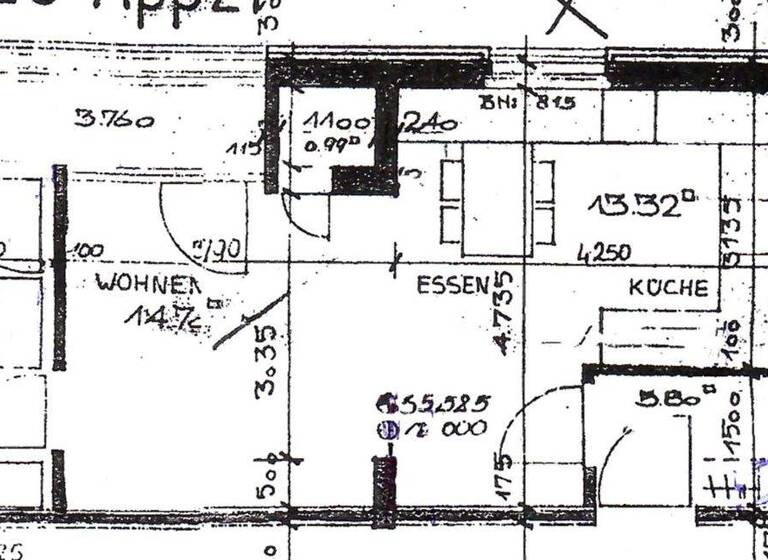 Wohnung zur Miete 689 € 2 Zimmer 51 m² 2. Geschoss frei ab 04.04.2026 Köppern Friedrichsdorf-Köppern 61381