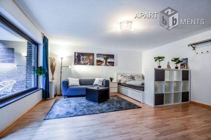 Studio zur Miete 1.000 € 1,5 Zimmer 46 m²<br/>Wohnfläche UG<br/>Geschoss ab sofort<br/>Verfügbarkeit Fühlingen Köln 50679