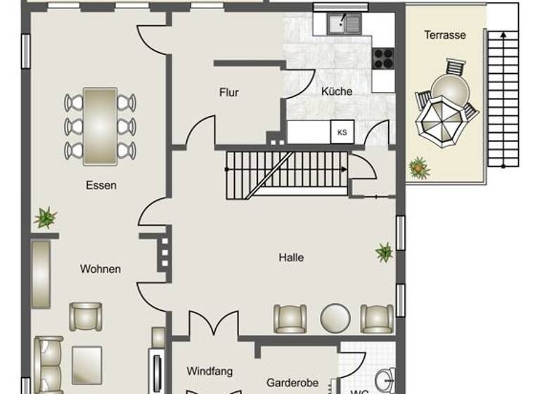 Stadthaus zum Kauf 10 Zimmer 500 m²<br/>Wohnfläche 2.375 m²<br/>Grundstück Bredeney Essen 45133