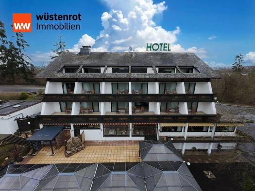 Hotel zum Kauf provisionsfrei 990.000 € 22 Zimmer 785 m² Gastrofläche 4.033 m² Grundstück Simmern/Hunsrück 55469