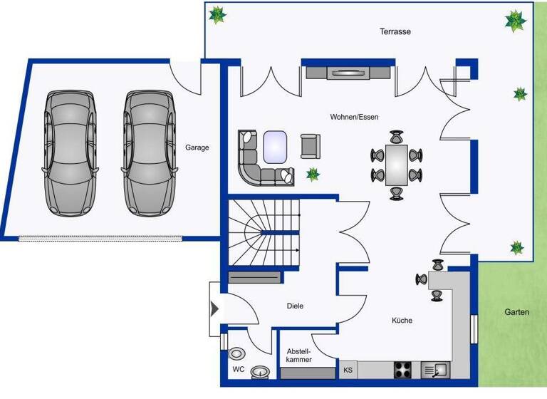 Doppelhaushälfte zum Kauf 1.935.000 € 6 Zimmer 252 m² 492,5 m² Grundstück Wiesbaden 65193