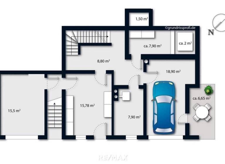 Einfamilienhaus zum Kauf 6 Zimmer 129,3 m² 976 m² Grundstück Wattenberg 6113