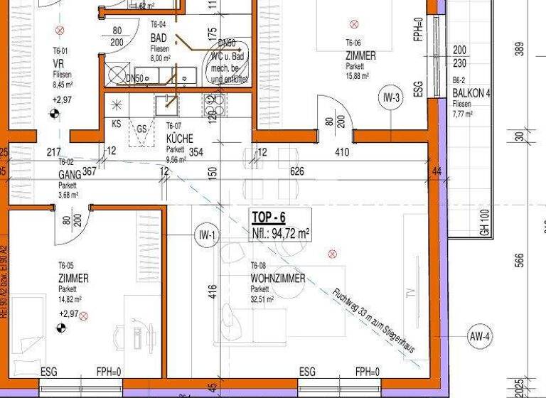 Wohnung zum Kauf - Erstbezug 228.899 € 3 Zimmer 94,7 m² 1. Geschoss Nickelsdorf 2425