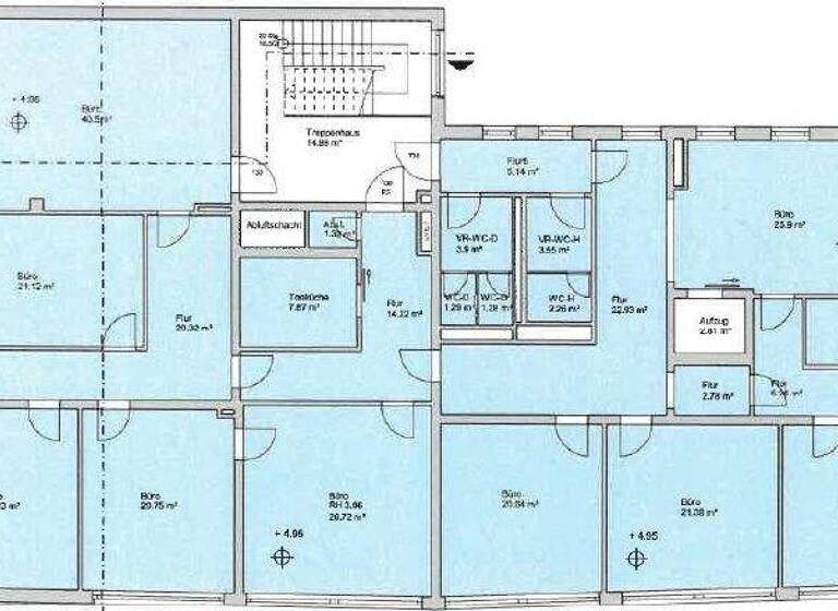 Bürogebäude zur Miete provisionsfrei 11,50 € 327 m² Bürofläche teilbar ab 327 m² Altstadt Magdeburg 39104