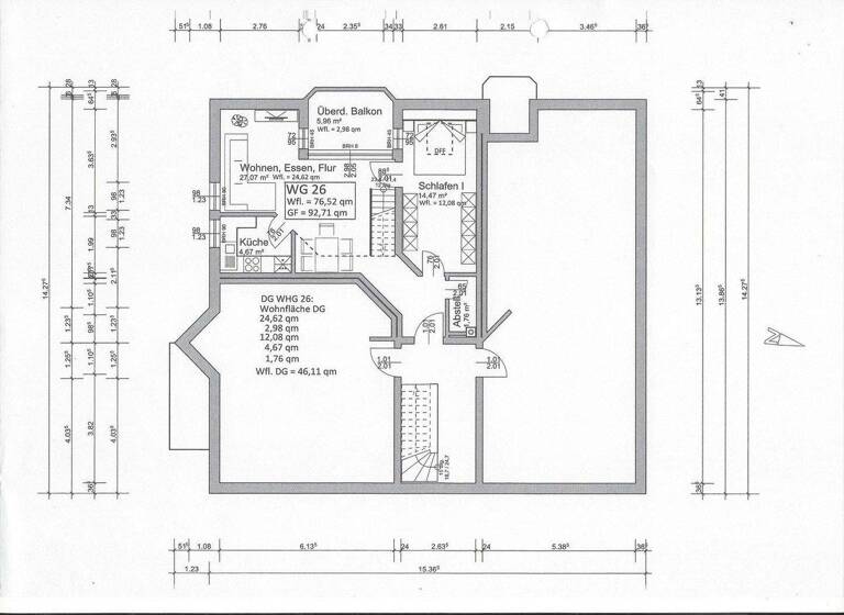Maisonette zum Kauf provisionsfrei 325.000 € 3,5 Zimmer 76 m² 2. Geschoss In der Breite 15 Erkheim 87746