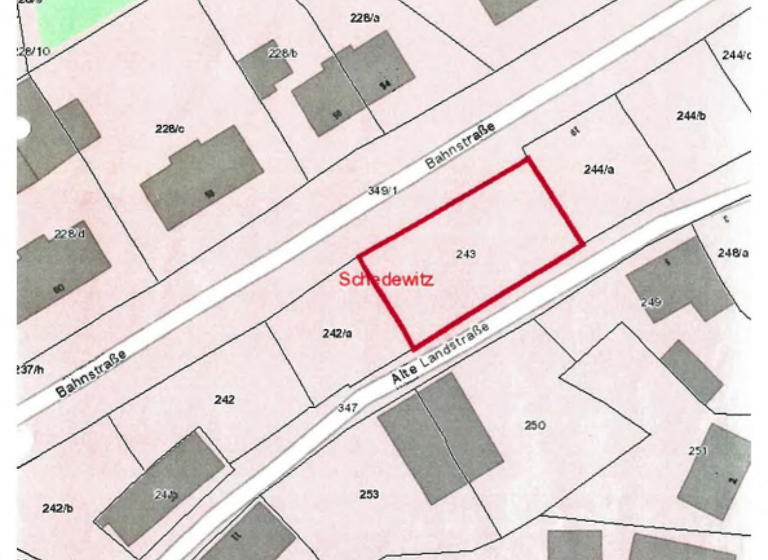 Grundstück zum Kauf provisionsfrei 29.500 € 500 m² Grundstück Schedewitz Zwickau 08056