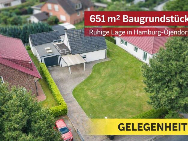 Grundstück zum Kauf provisionsfrei 455.000 € 651 m² Grundstück Fuchsbergweg 18 Billstedt Hamburg 22119