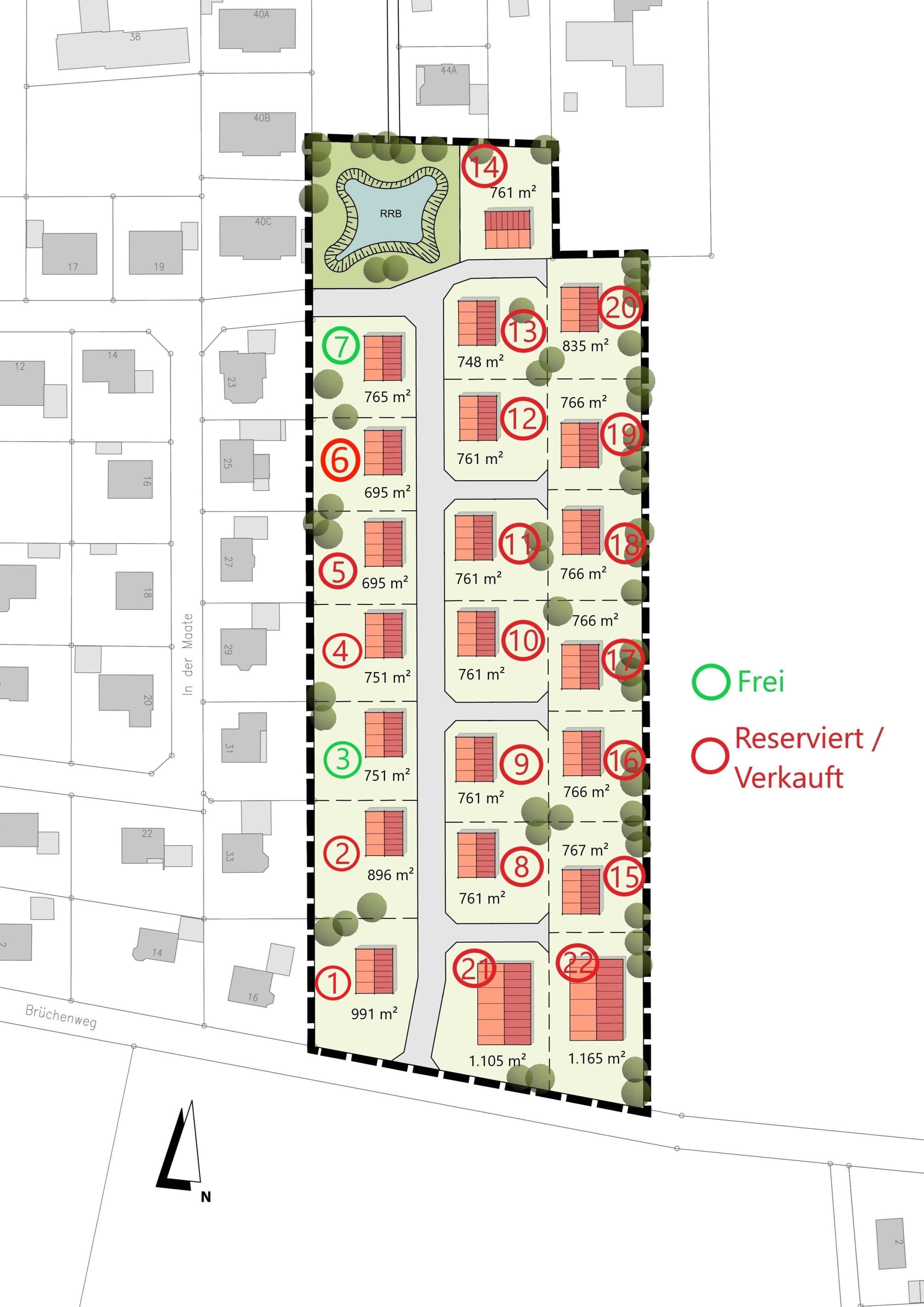 Grundstück zum Kauf provisionsfrei 108.900 € 751 m²<br/>Grundstück Rabber Bad Essen 49152