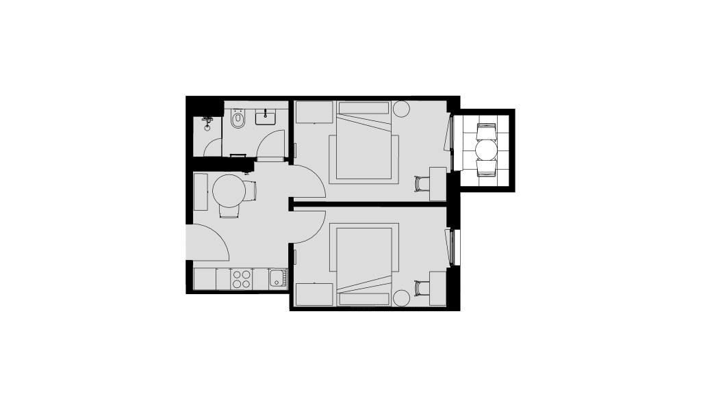 Wohnung zur Miete Wohnen auf Zeit 555 € 2 Zimmer 12 m²<br/>Wohnfläche 09.01.2025<br/>Verfügbarkeit Berliner Straße 22 Zentrum - Nord Leipzig 4105