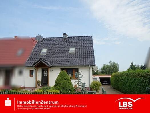 Doppelhaushälfte zum Kauf 370.000 € 3 Zimmer 84 m² 3.413 m² Grundstück Hof Redentin Krusenhagen 23974