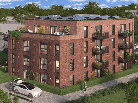 Wohnung zum Kauf - Neubau 599.000 € 4 Zimmer 90,2 m² 2. Geschoss Tonndorf Wandsbek 22047